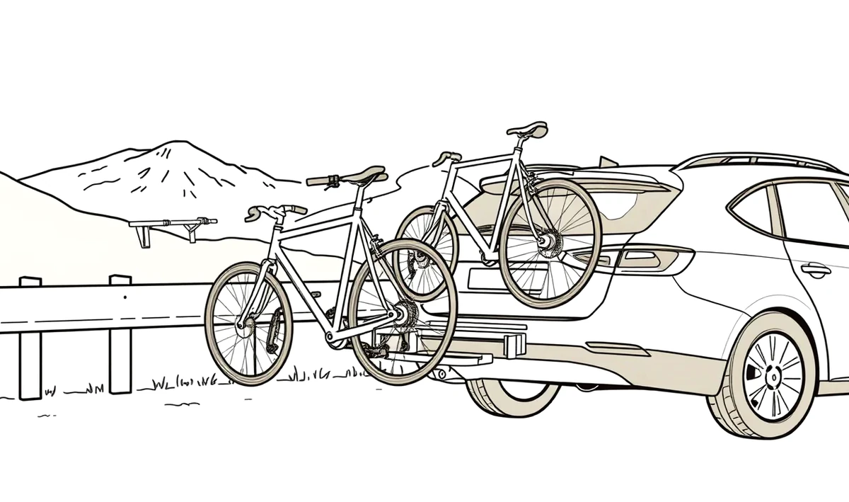 Dva horské bicykle uzamknuté masívnym reťazovým zámkom v pivničnej kobke bytového domu