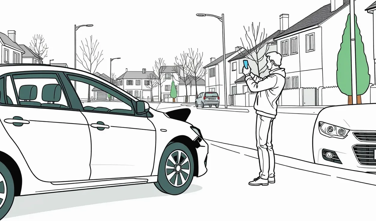 Mechanik kontroluje podvozok a brzdy auta na stanici technickej kontroly