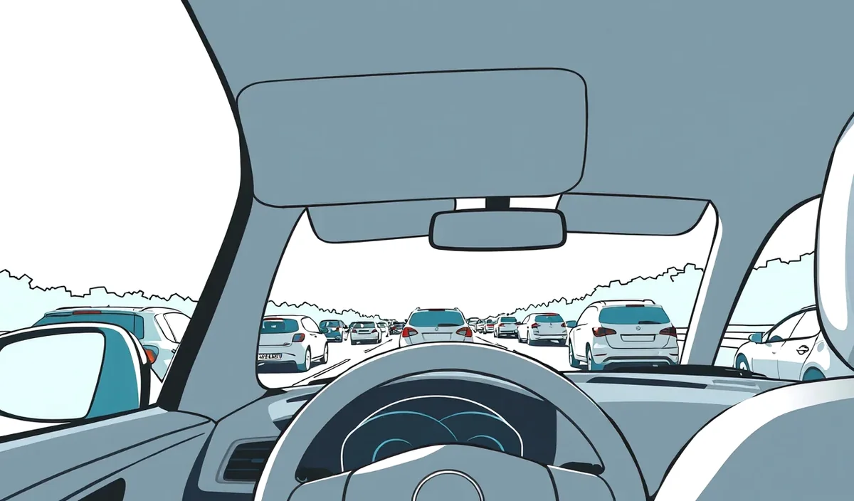 Detail nemeckej evidenčnej značky na osobnom automobile zaparkovanom na ulici