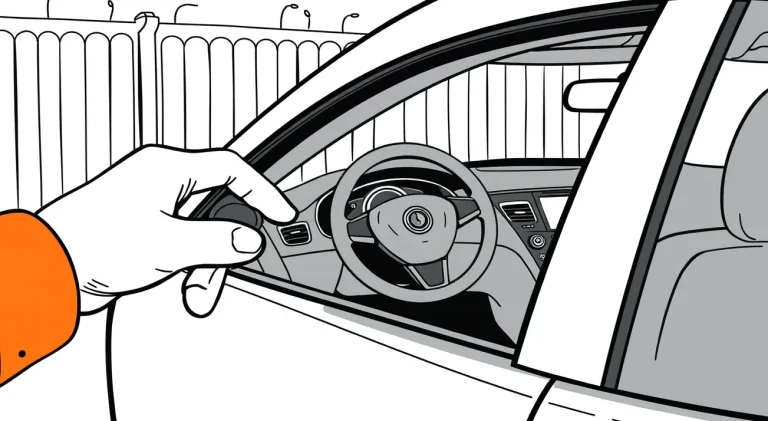 Moderné auto zaparkované v suchej rodinnej garáži pod ochrannou plachtou