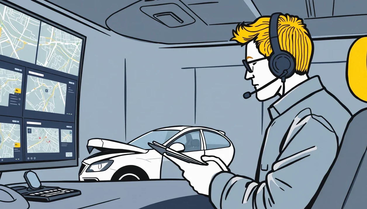 Montáž satelitného GPS lokátora do palubnej dosky osobného automobilu