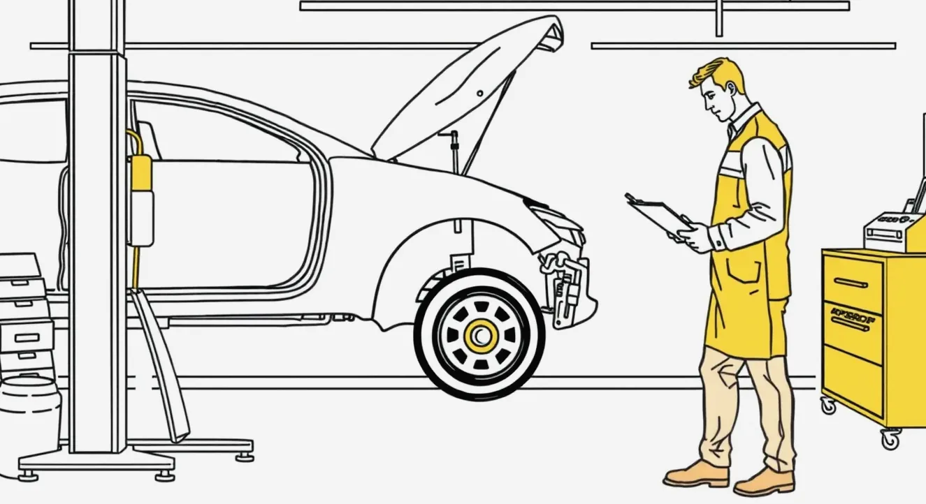Preberanie nového rodinného automobilu v showroome predajcu vozidiel