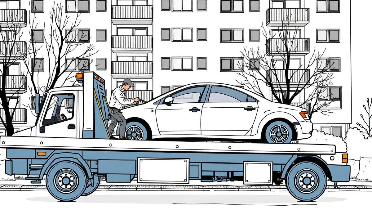 Vypáčená kapota motorového priestoru a prestrihané káble po odcudzení autobatérie na sídlisku