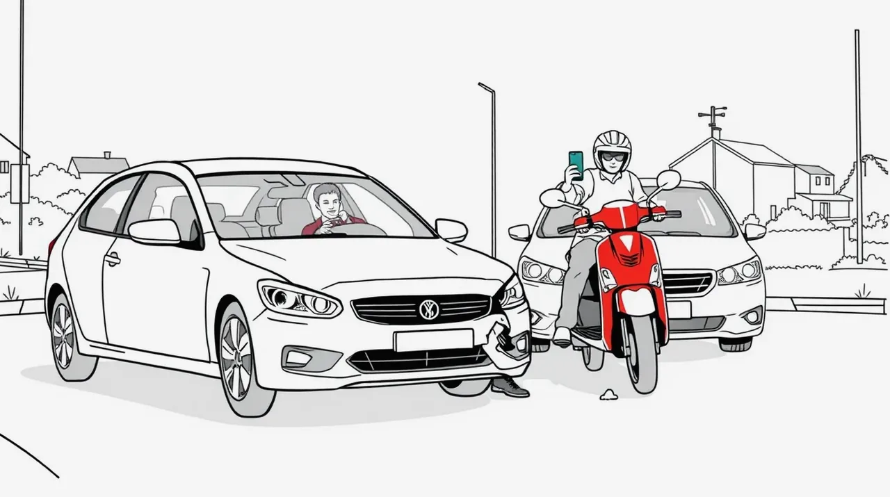 Flotila vozidiel taxislužby zaparkovaná na mestskom stanovišti
