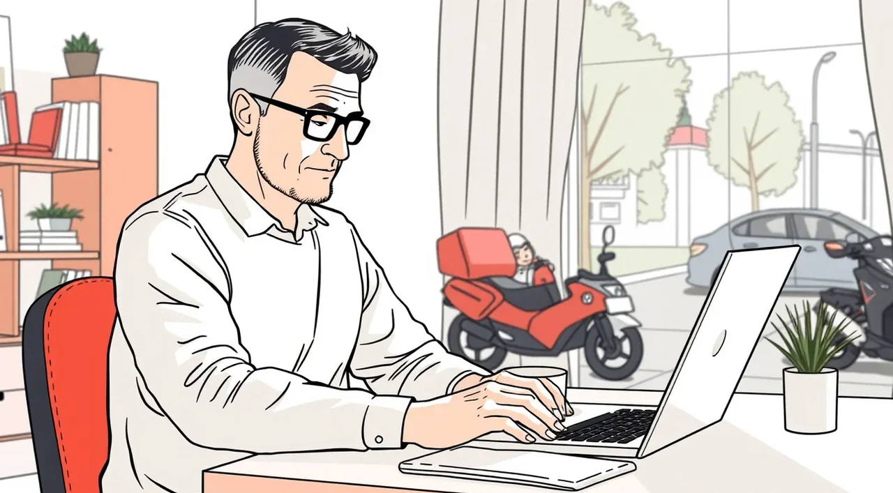 Elektronické vybavenie prepisu motorového vozidla na počítači cez portál verejnej správy