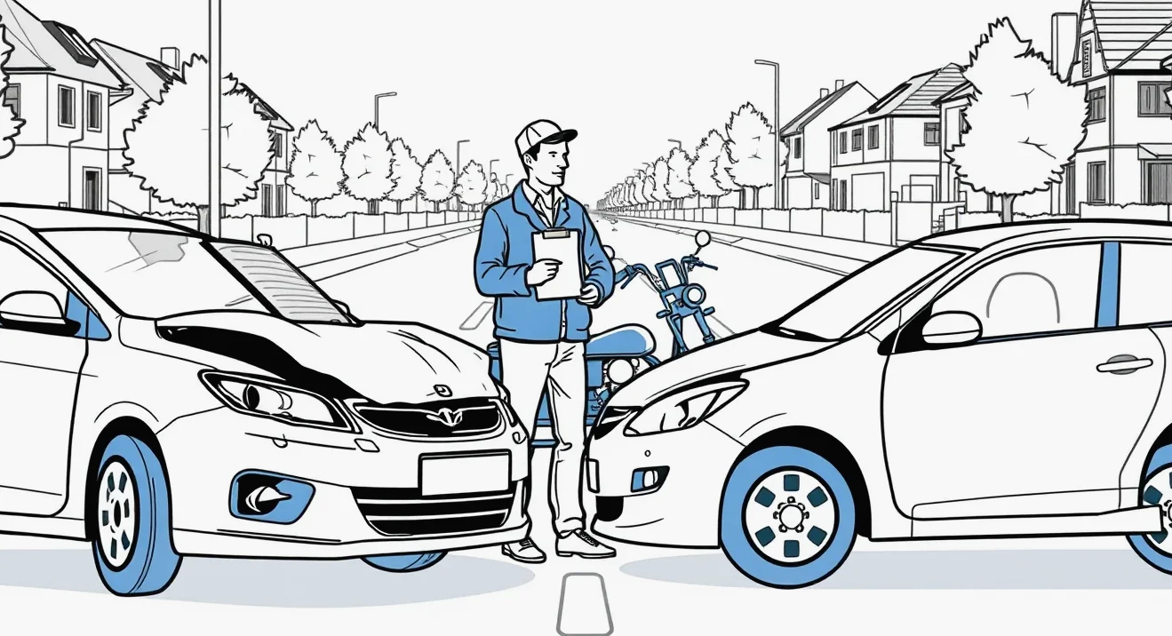 Staršie osobné auto dlhodobo zaparkované v suchej garáži