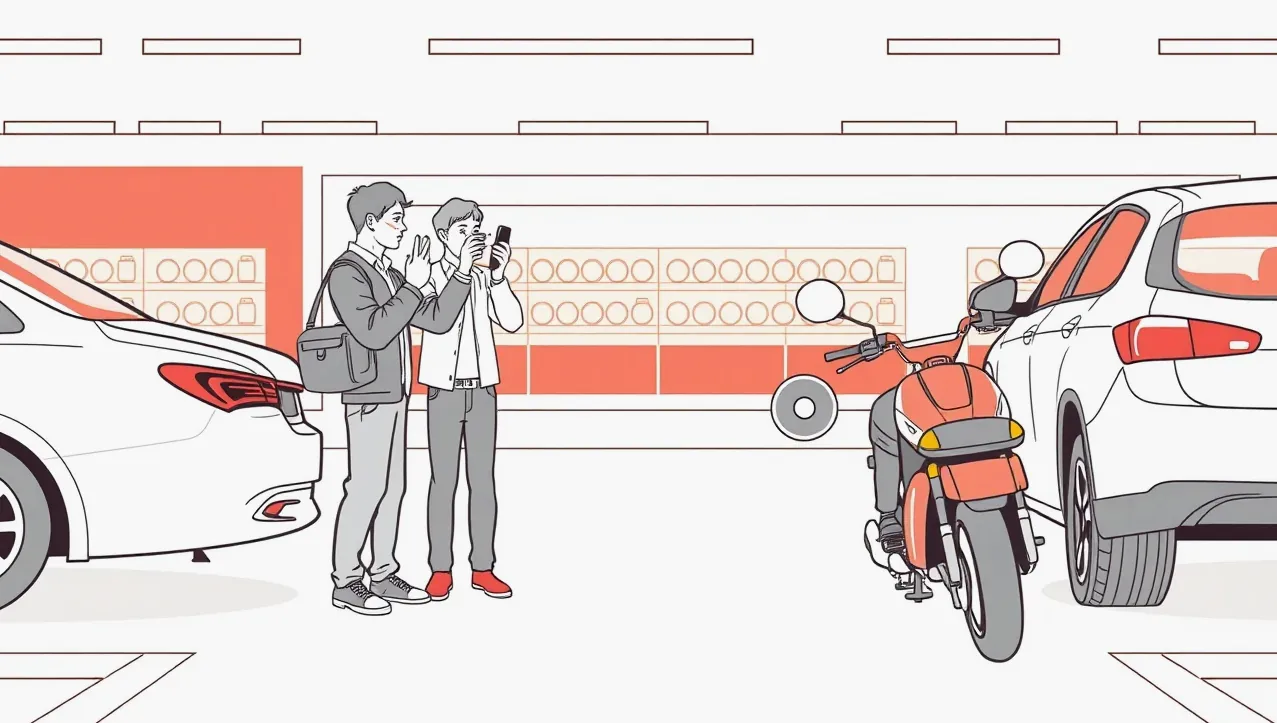 Pohľad na podvozok elektromobilu s ochranným krytom trakčnej batérie v autoservise