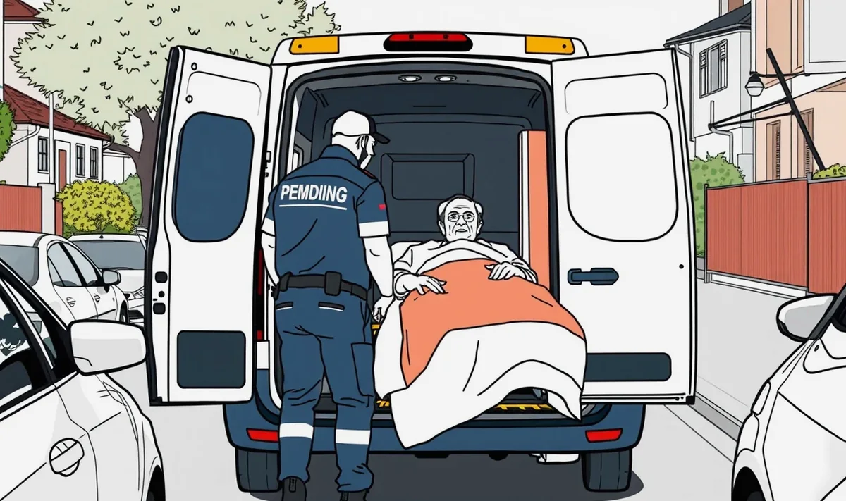 Dokumentácia dopravnej nehody sanitky a osobného auta na križovatke