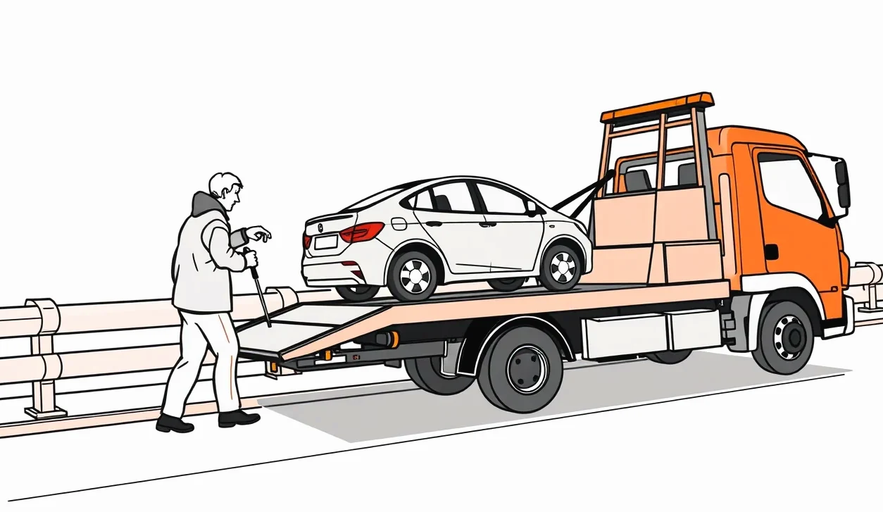 Pohľad do interiéru upraveného osobného automobilu s automatickou prevodovkou